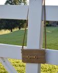 Wellington Wristlet Palomino Suede Edition