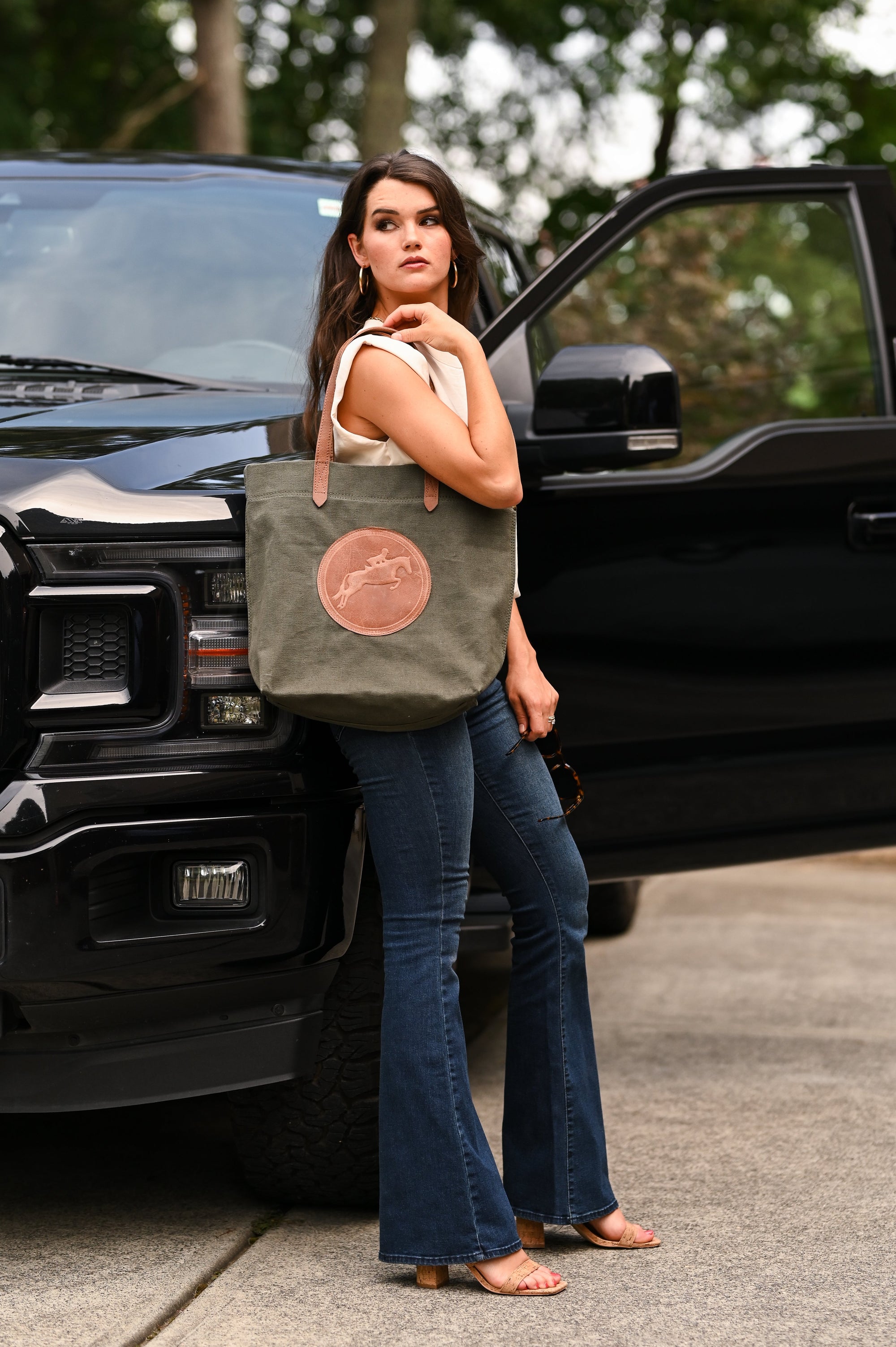 Sonoma Shoulder Bag: Signature - Tucker Tweed Equestrian