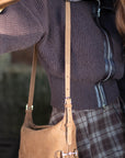 Bethany Bit Bag | Milk Chocolate Suede