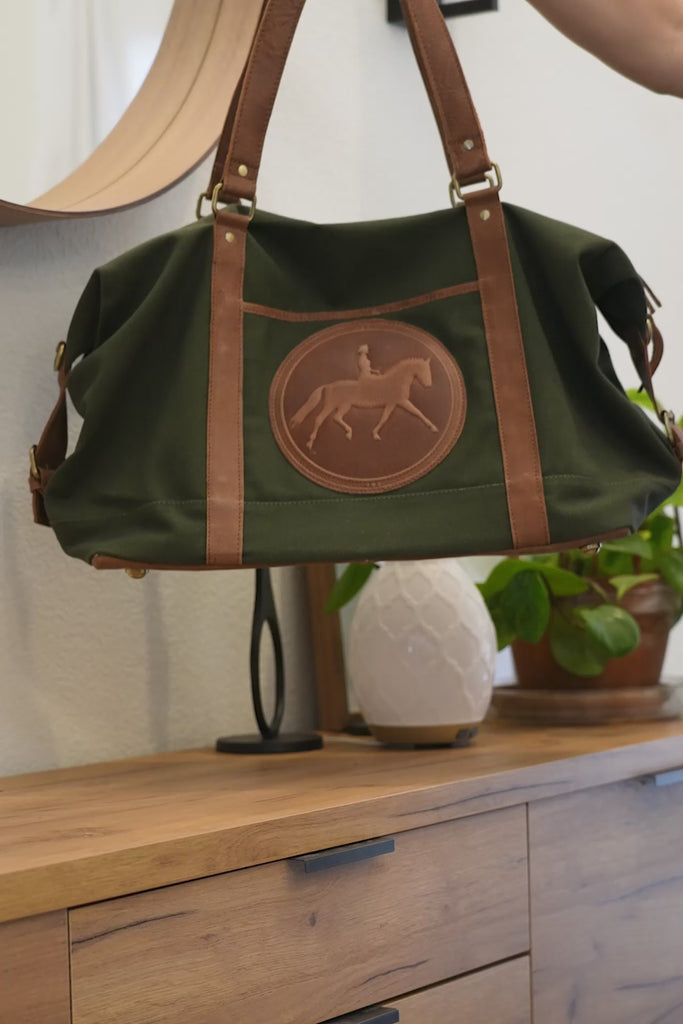 Sac Tucker Tweed Sonoma – Dressage Rouge, Neuf Avec étiquette (Marque équestre)