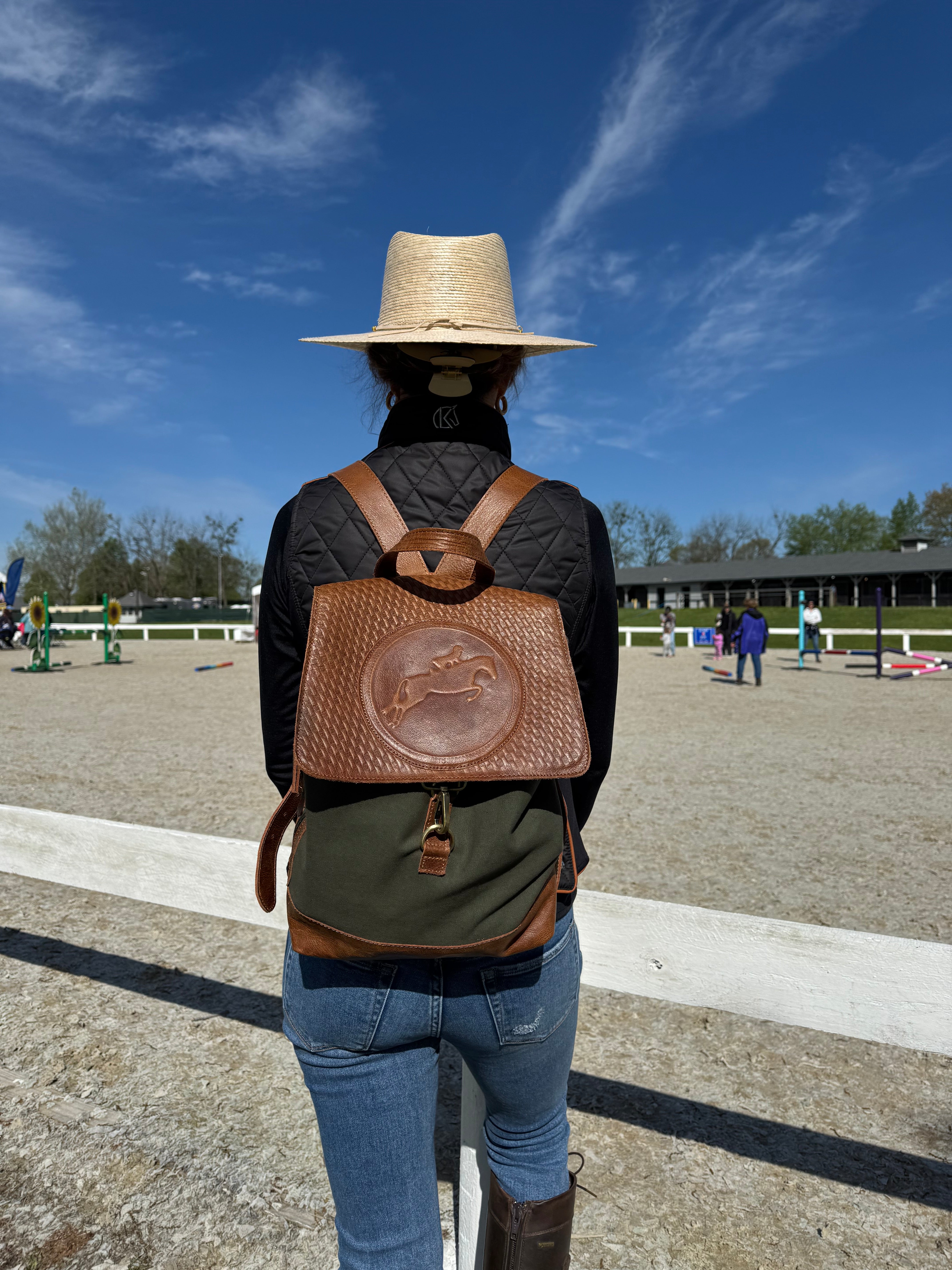 Barn Backpack – Tucker Tweed Equestrian