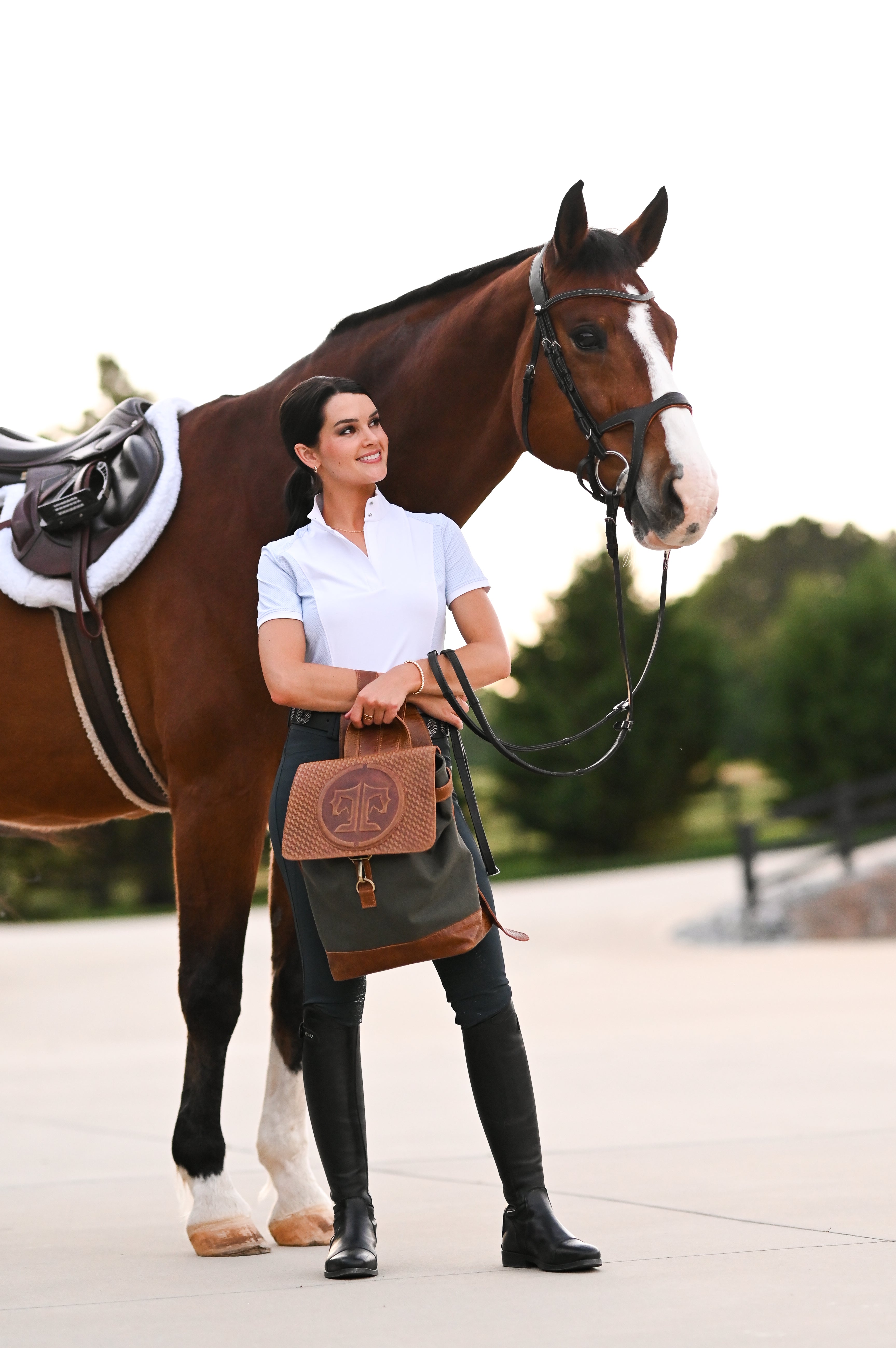 Barn Backpack – Tucker Tweed Equestrian