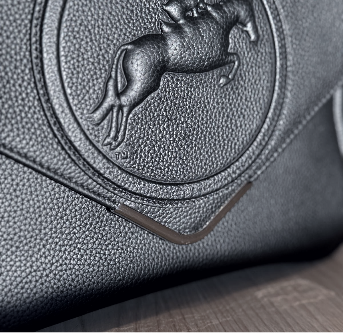 Tucker Tweed Equestrian Leather Handbags Madelyn Crossbody- Silver