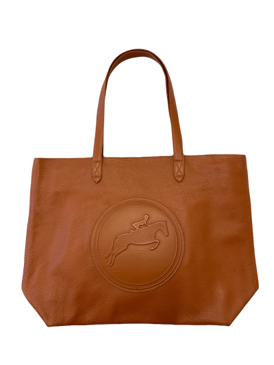 Tucker Tweed Equestrian Leather Handbags Hunter/Jumper Chestnut Sonoma Shoulder Bag: Hunter/Jumper