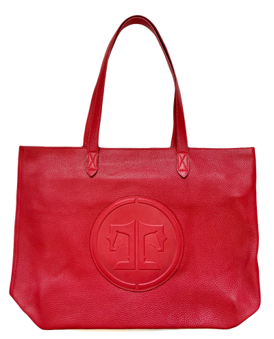 Tucker Tweed Equestrian Leather Handbags SIgnature Red Sonoma Shoulder Bag: Signature