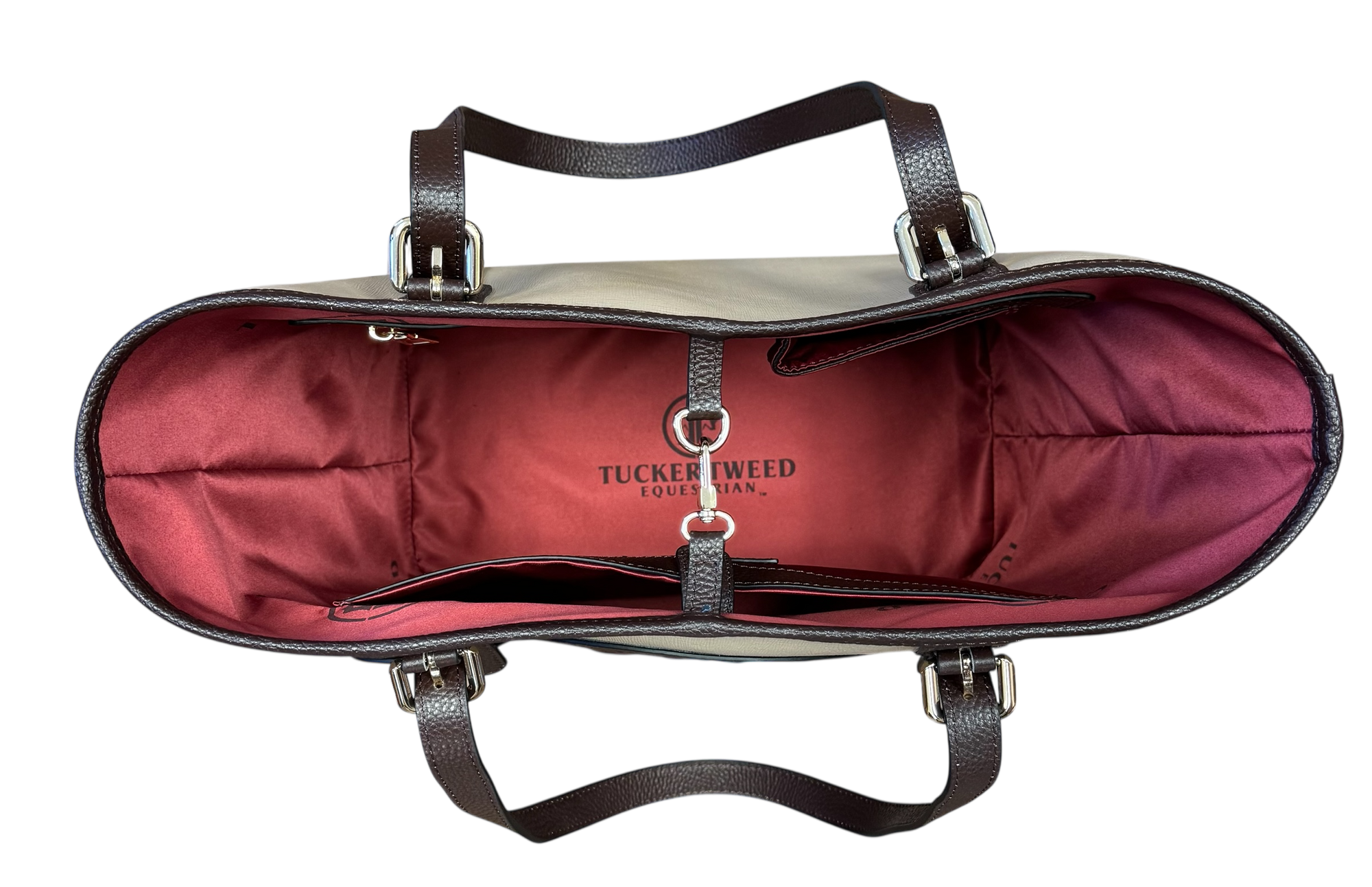 Tucker Tweed Leather Handbags The James River Carry All: Foxhunting