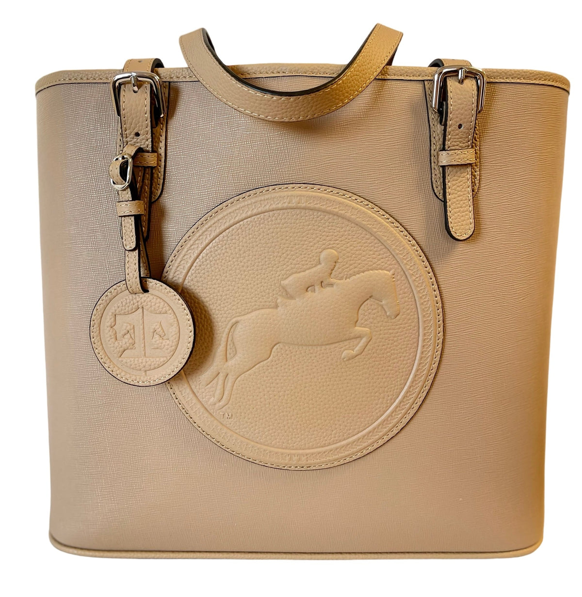 Tucker Tweed Leather Handbags The James River Carry All: Hunter/Jumper