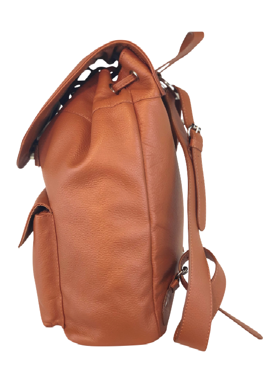 Leather sales hunting backpack