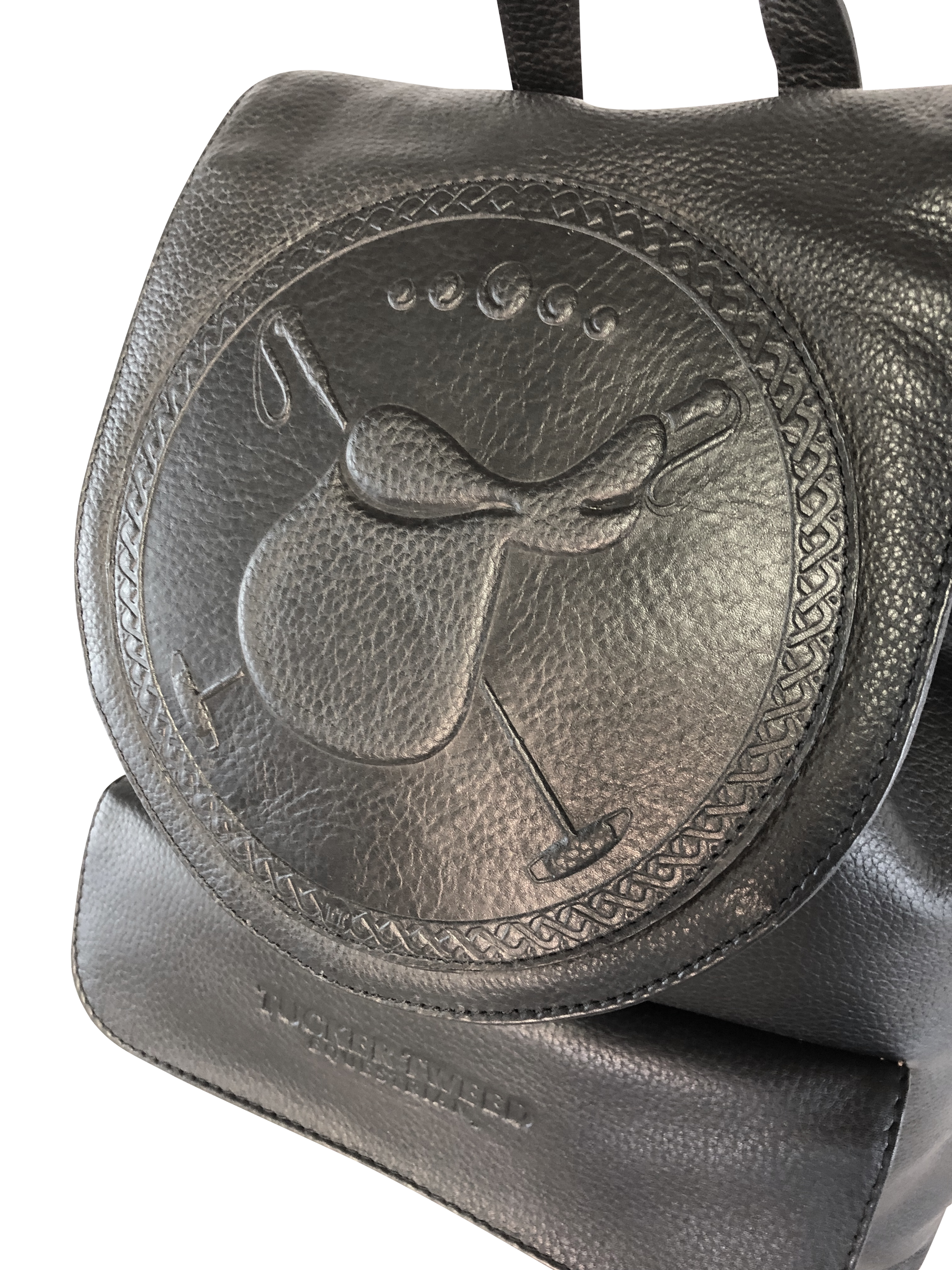 Tucker Tweed Equestrian Leather Handbags Brandywine Backpack: Polo
