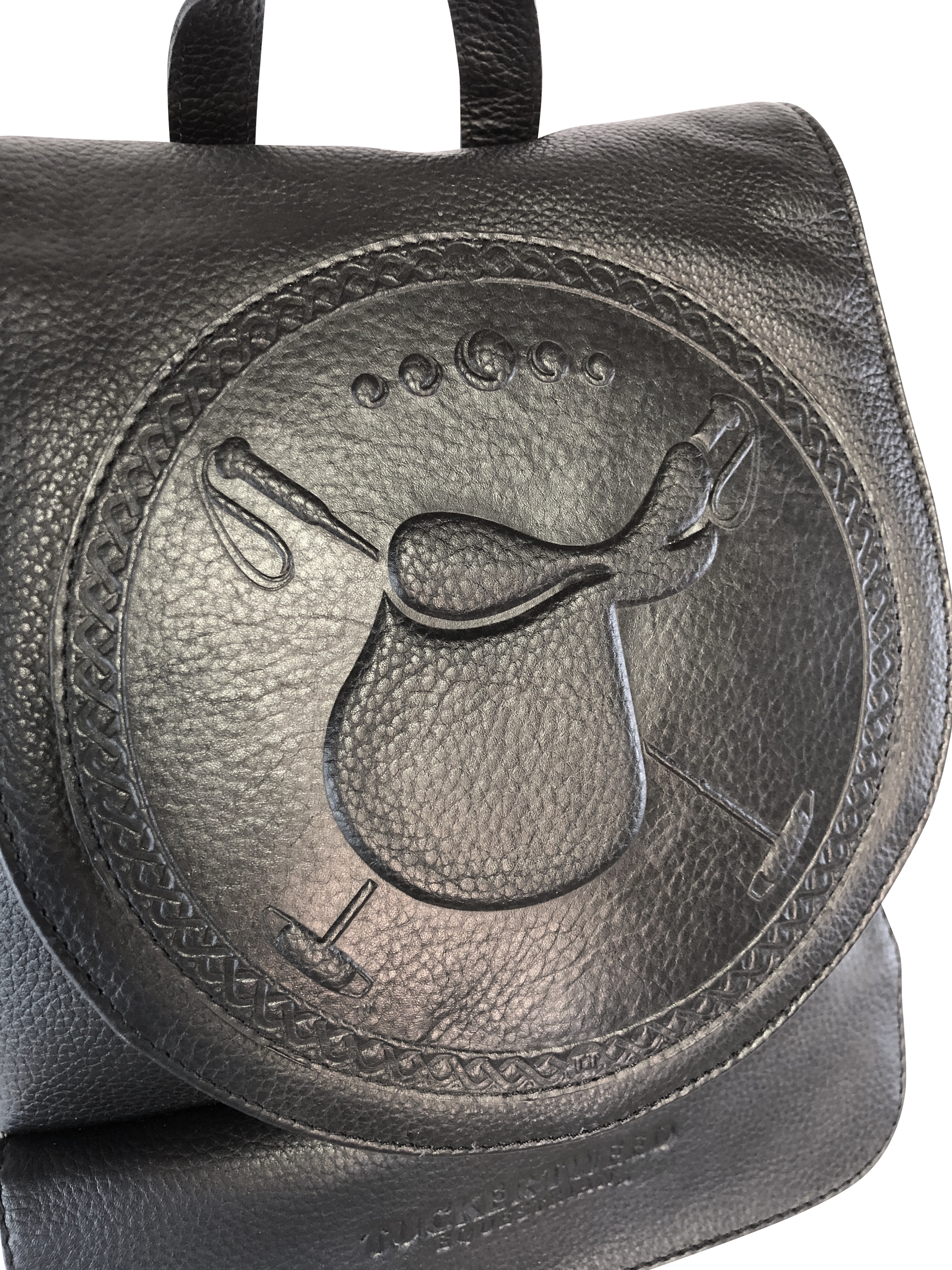 Leather multiway shop backpack