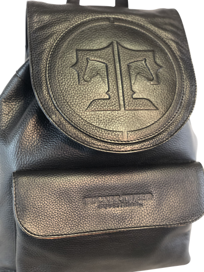Tucker Tweed Equestrian Leather Handbags Brandywine Backpack: Signature