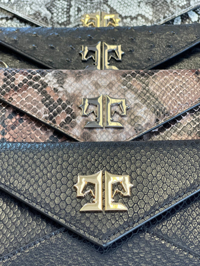 Tucker Tweed Equestrian Cor De Star Clutch