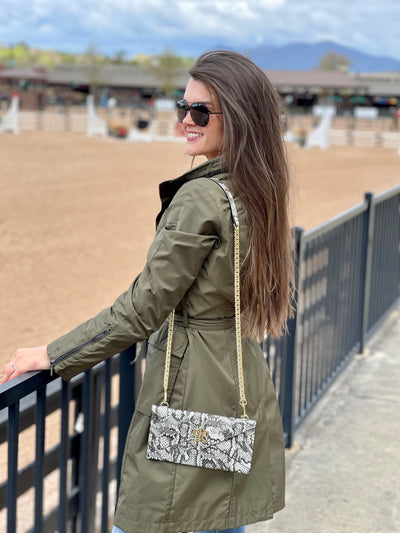 Tucker Tweed Equestrian Cor De Star Clutch