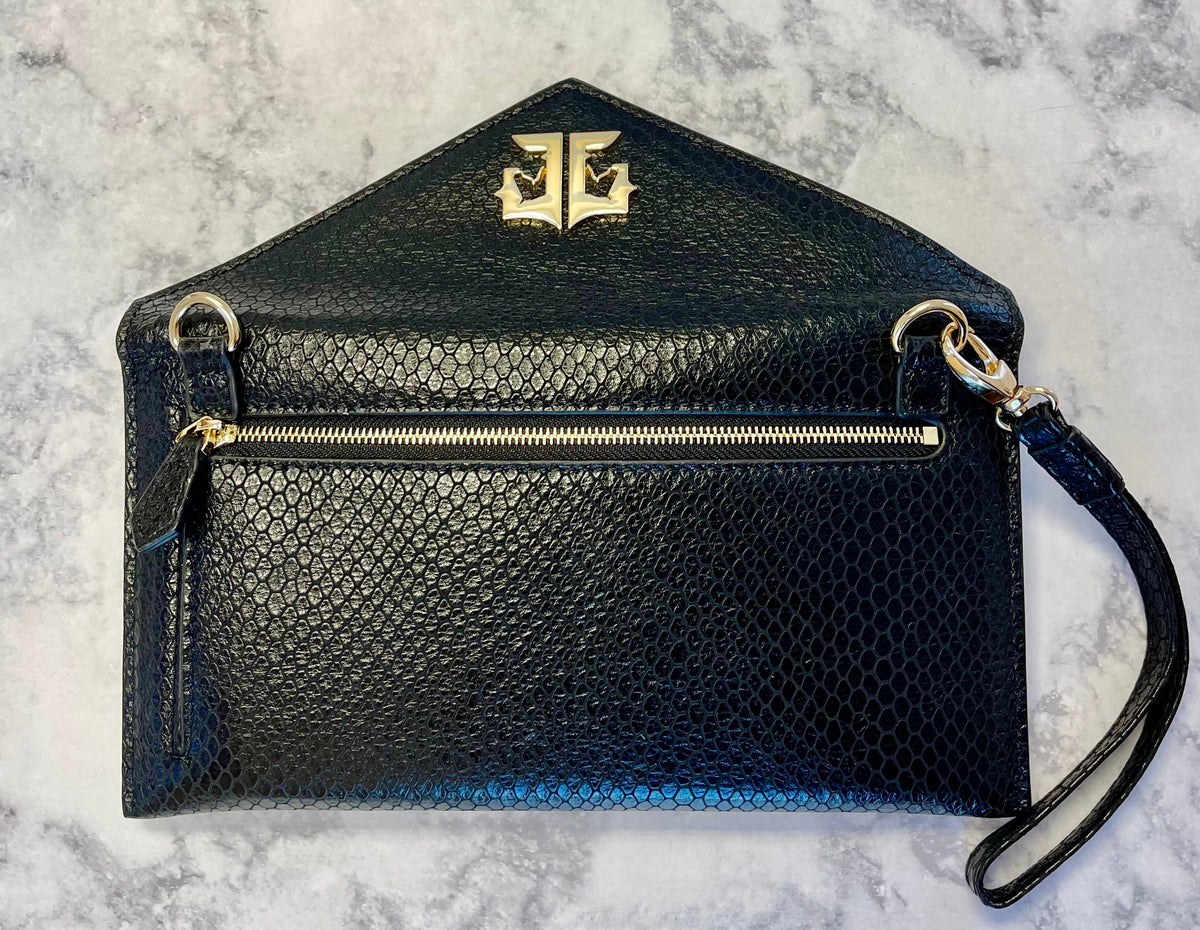Tucker Tweed Equestrian Leather Handbags Cor De Star Clutch
