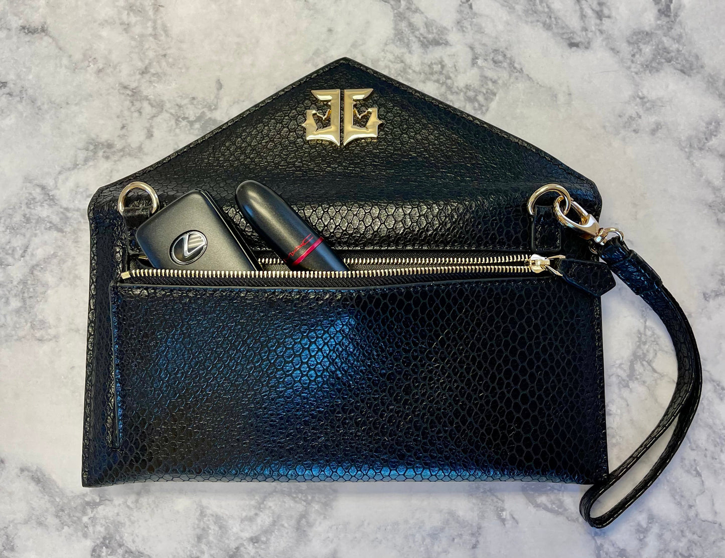 Tucker Tweed Equestrian Leather Handbags Cor De Star Clutch
