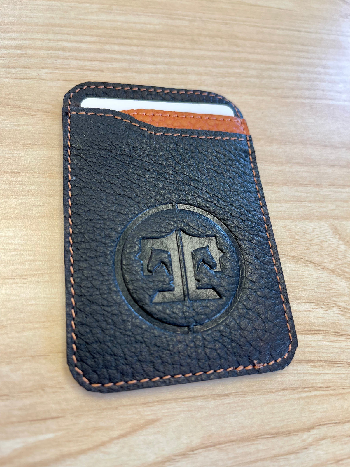 Tucker Tweed Equestrian Leather Cell Wallet