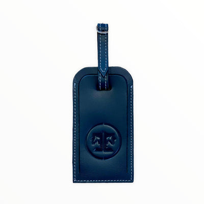 Tucker Tweed Equestrian Leather Luggage Tags