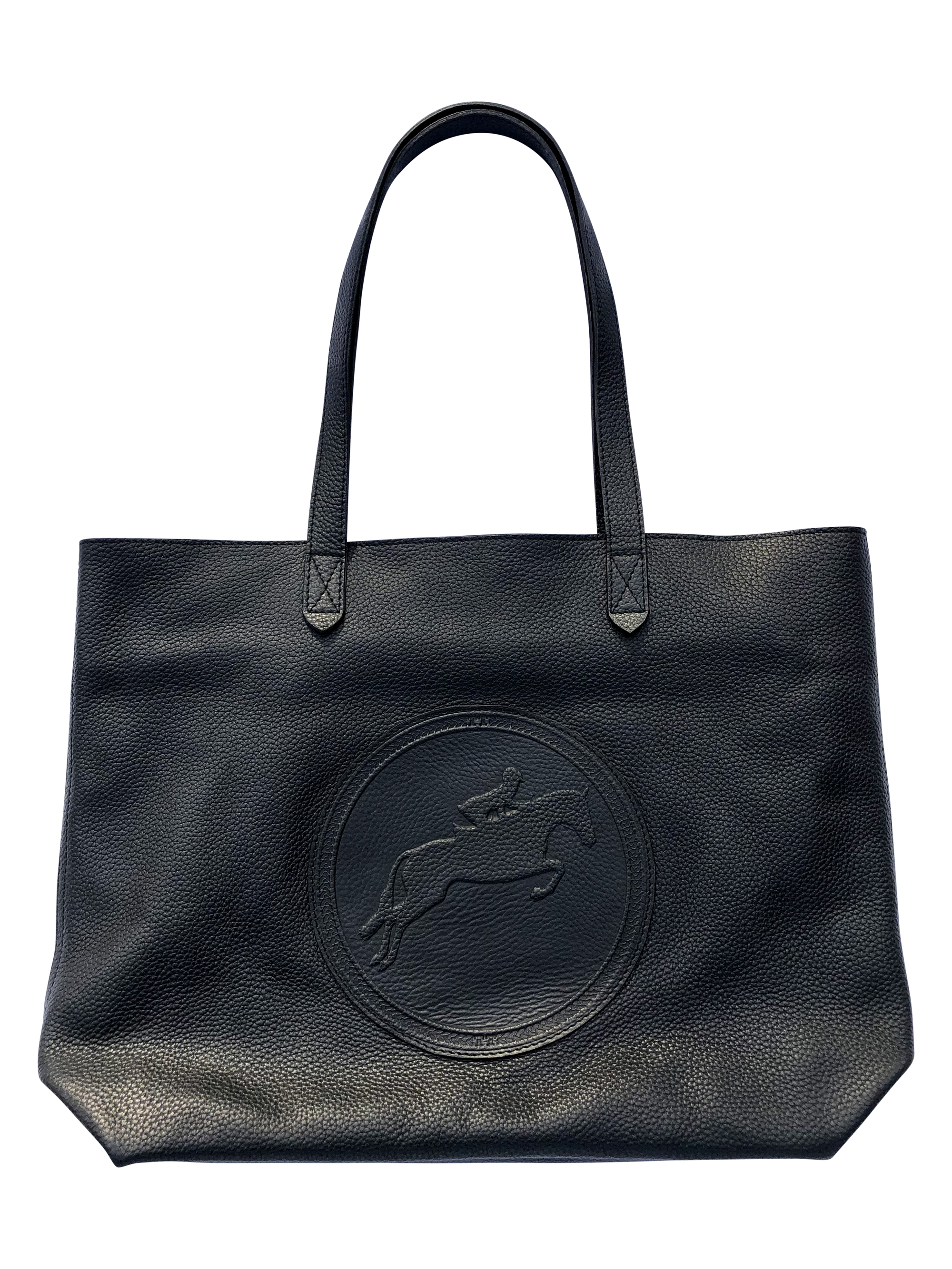 Tucker Tweed Equestrian Leather Handbags Hunter/Jumper Black Sonoma Shoulder Bag: Hunter/Jumper