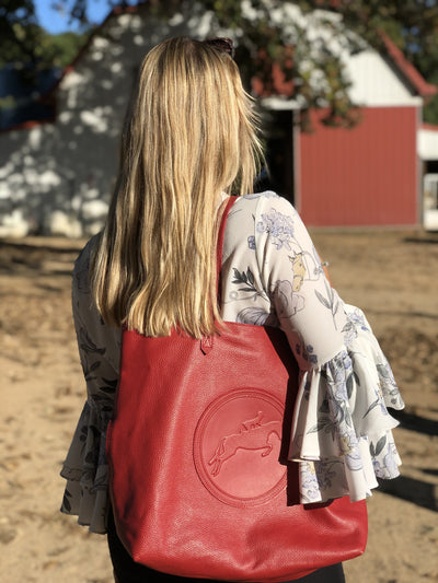 Tucker Tweed Equestrian Leather Handbags Sonoma Shoulder Bag: Signature