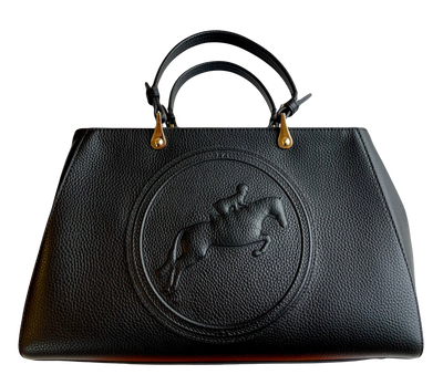 Tucker Tweed Leather Handbags Black / Hunter/Jumper Sedgefield Legacy: Hunter/Jumper