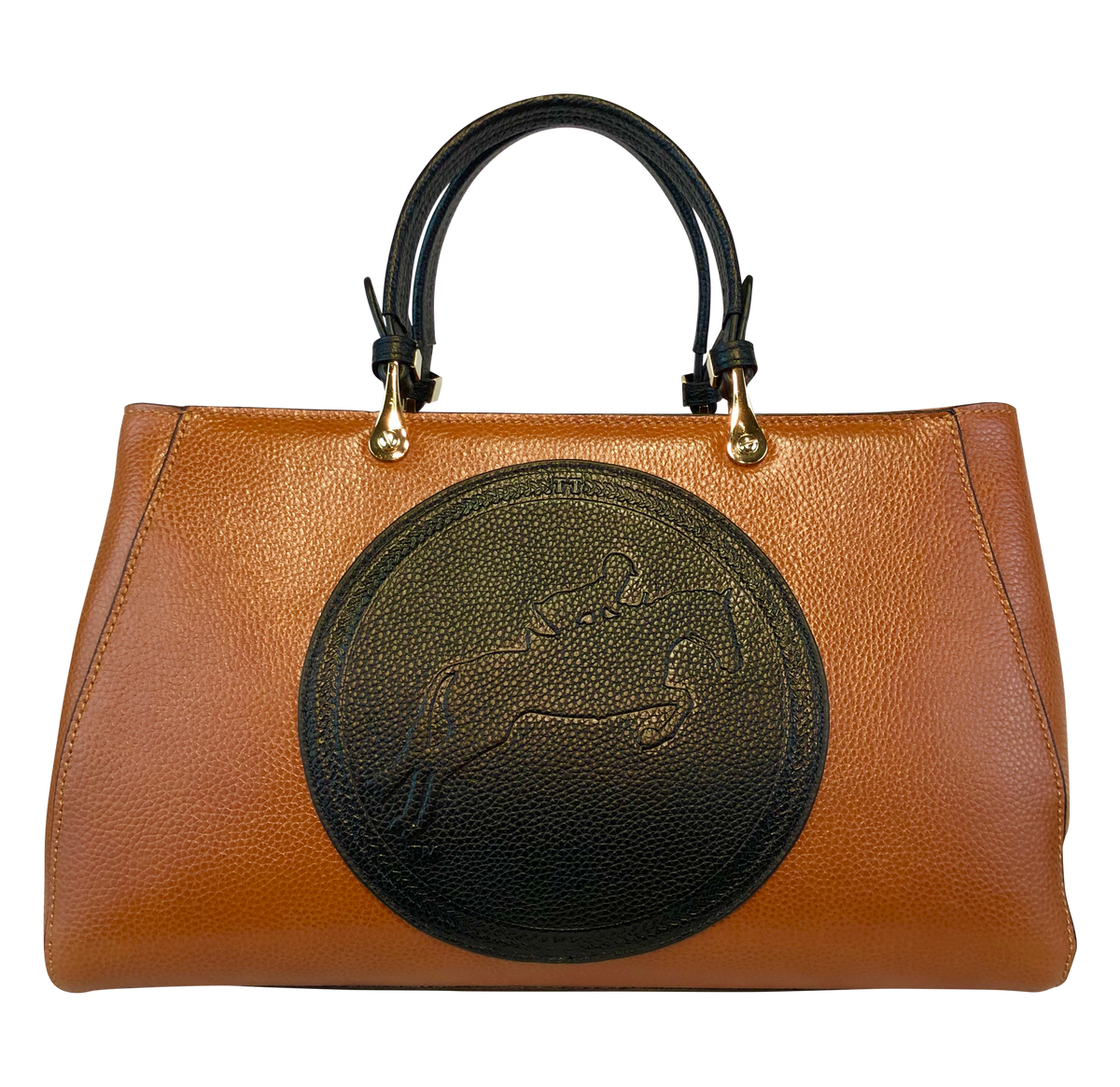 Tucker Tweed Leather Handbags Chestnut/Black / Hunter/Jumper Sedgefield Legacy: Hunter/Jumper