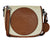 Tucker Tweed Leather Handbags Ivory/Chestnut / Foxhunting The Camden Crossbody: Foxhunting