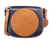 Tucker Tweed Leather Handbags Navy/Chestnut / Foxhunting The Camden Crossbody: Foxhunting