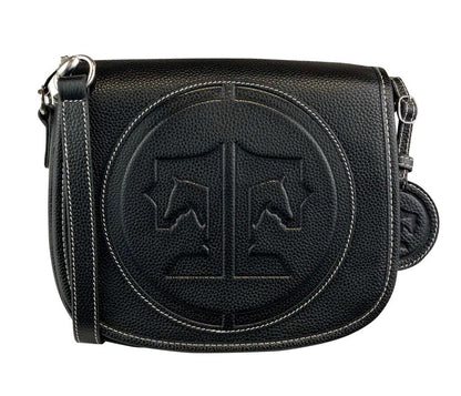 Tucker Tweed Leather Handbags Black / Signature The Camden Crossbody: Signature