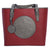 Tucker Tweed Leather Handbags Brick/Slate Grey The James River Carry All: Dressage