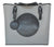 Tucker Tweed Leather Handbags Grey/Black The James River Carry All: Dressage