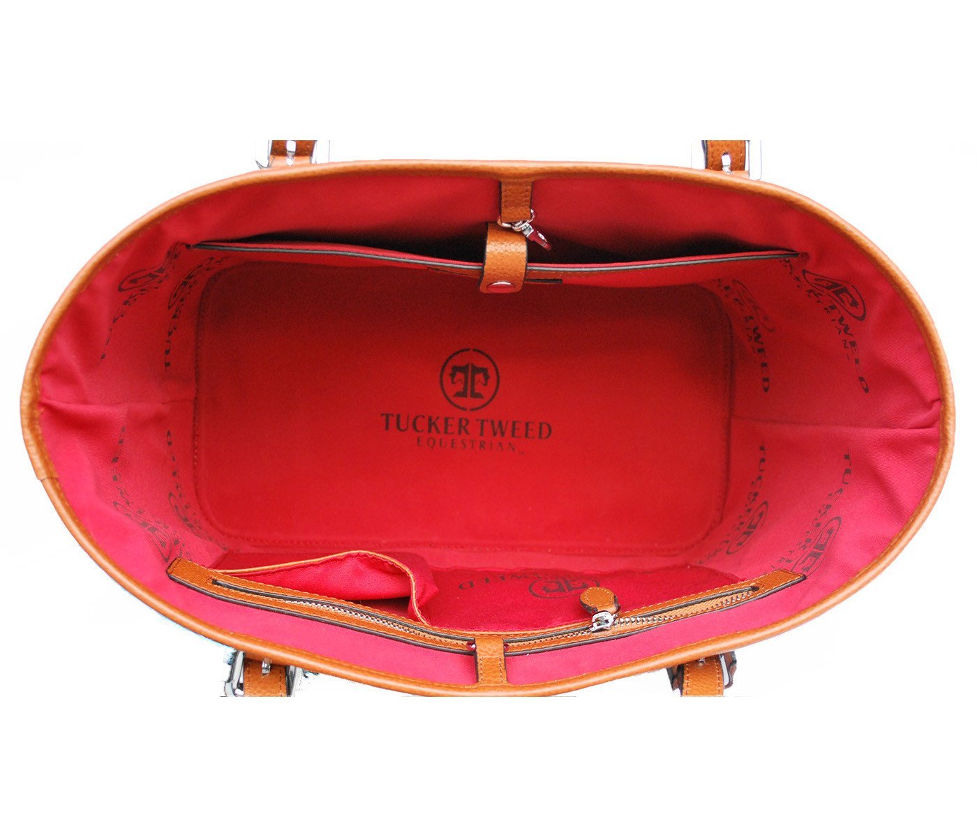 Tucker Tweed Leather Handbags The James River Carry All: Hunter/Jumper
