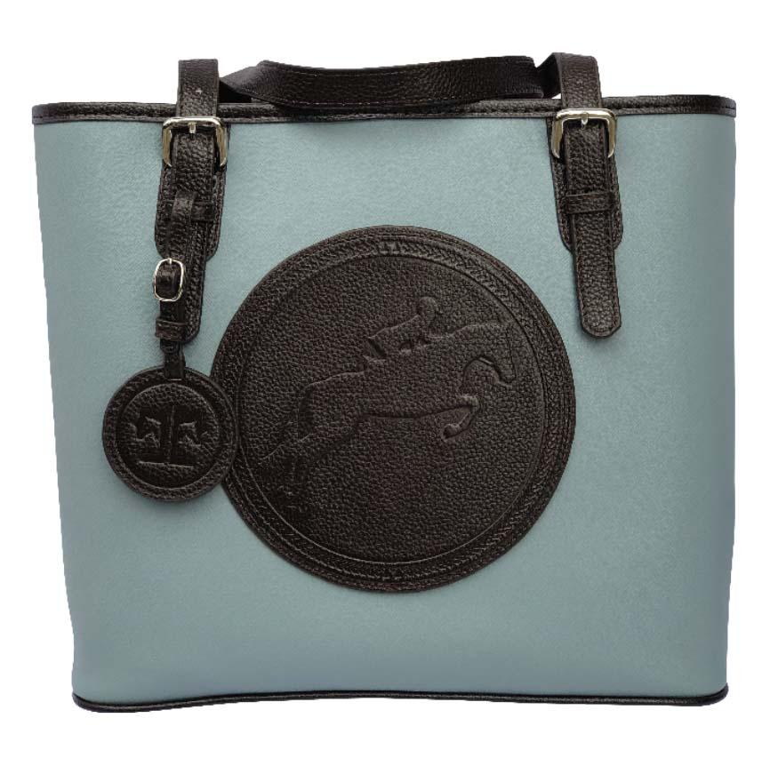 Tucker Tweed Leather Handbags The James River Carry All: Hunter/Jumper
