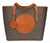 Tucker Tweed Leather Handbags Espresso/Chestnut The James River Carry All: Hunter/Jumper