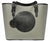 Tucker Tweed Leather Handbags Grey/Black The James River Carry All: Signature