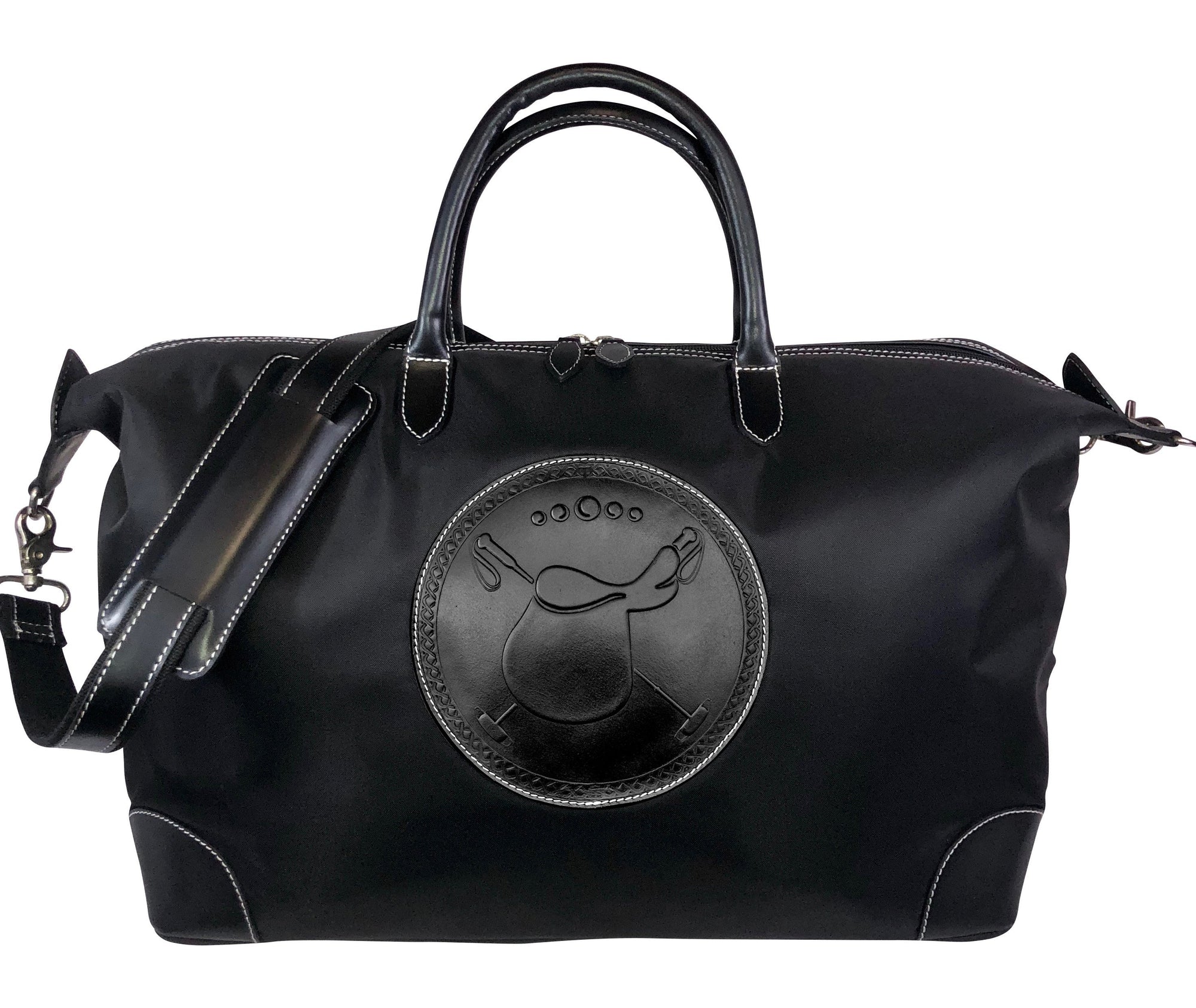 Tucker Tweed Leather Handbags The Tryon Travel Overnight: Polo