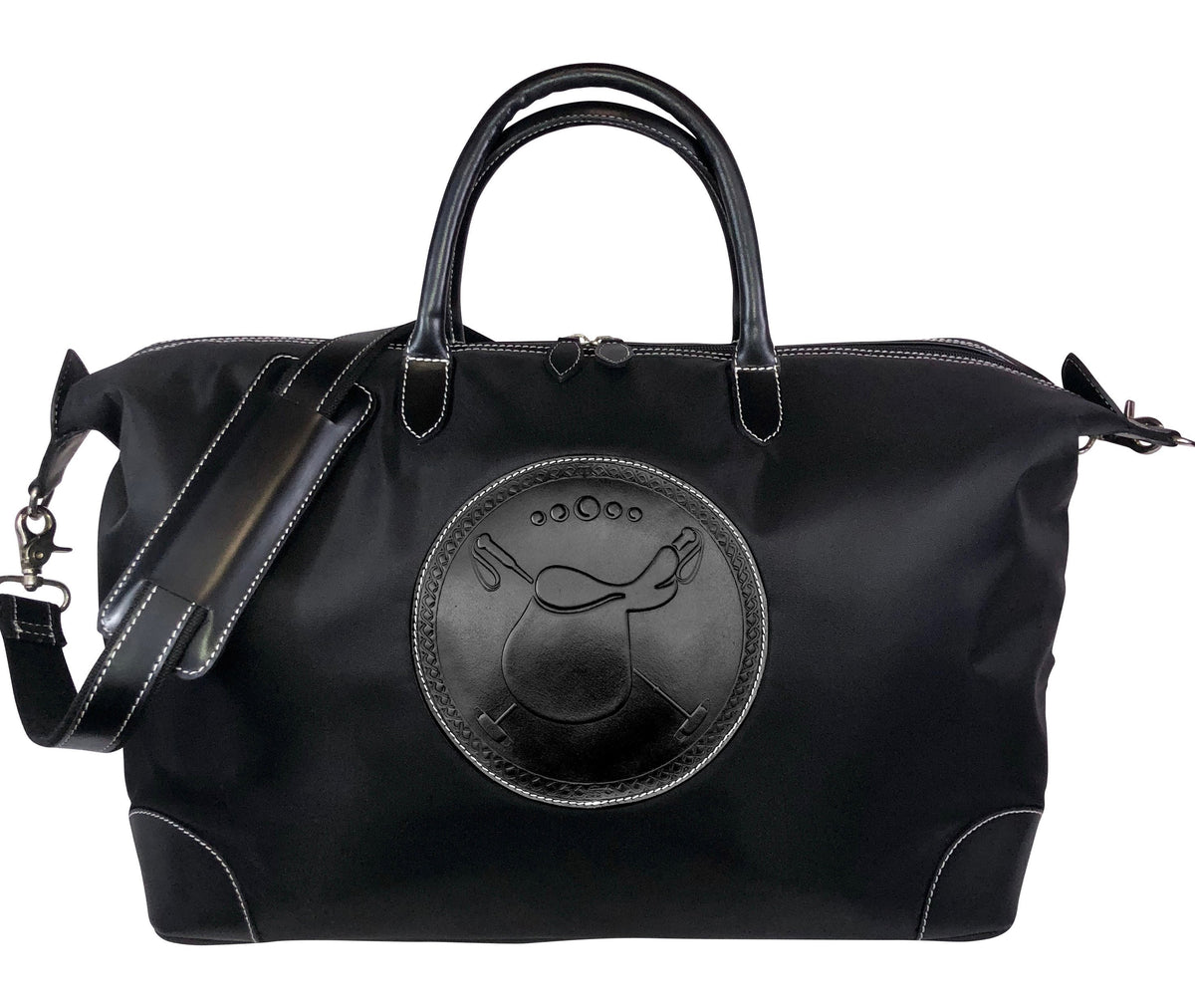 Tucker Tweed Leather Handbags The Tryon Travel Overnight: Polo