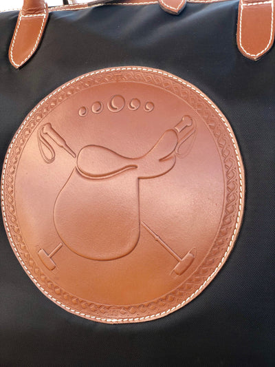Tucker Tweed Leather Handbags The Tryon Travel Overnight: Polo