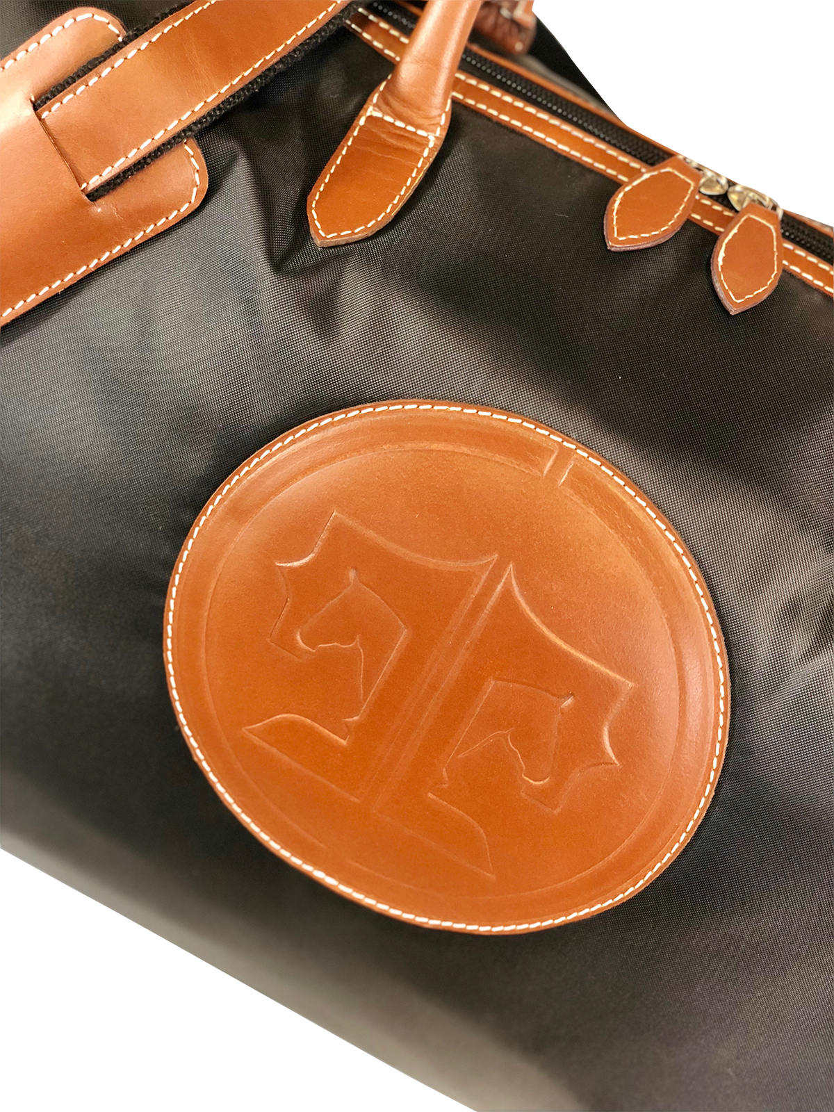 Tucker Tweed Leather Handbags The Tryon Travel Overnight: Signature Collection