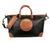Tucker Tweed Leather Handbags Black/Chestnut / Signature Collection The Tryon Travel Overnight: Signature Collection