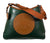 Tucker Tweed Leather Handbags Hunter Green/Chestnut / Dressage The Tweed Manor Tote: Dressage