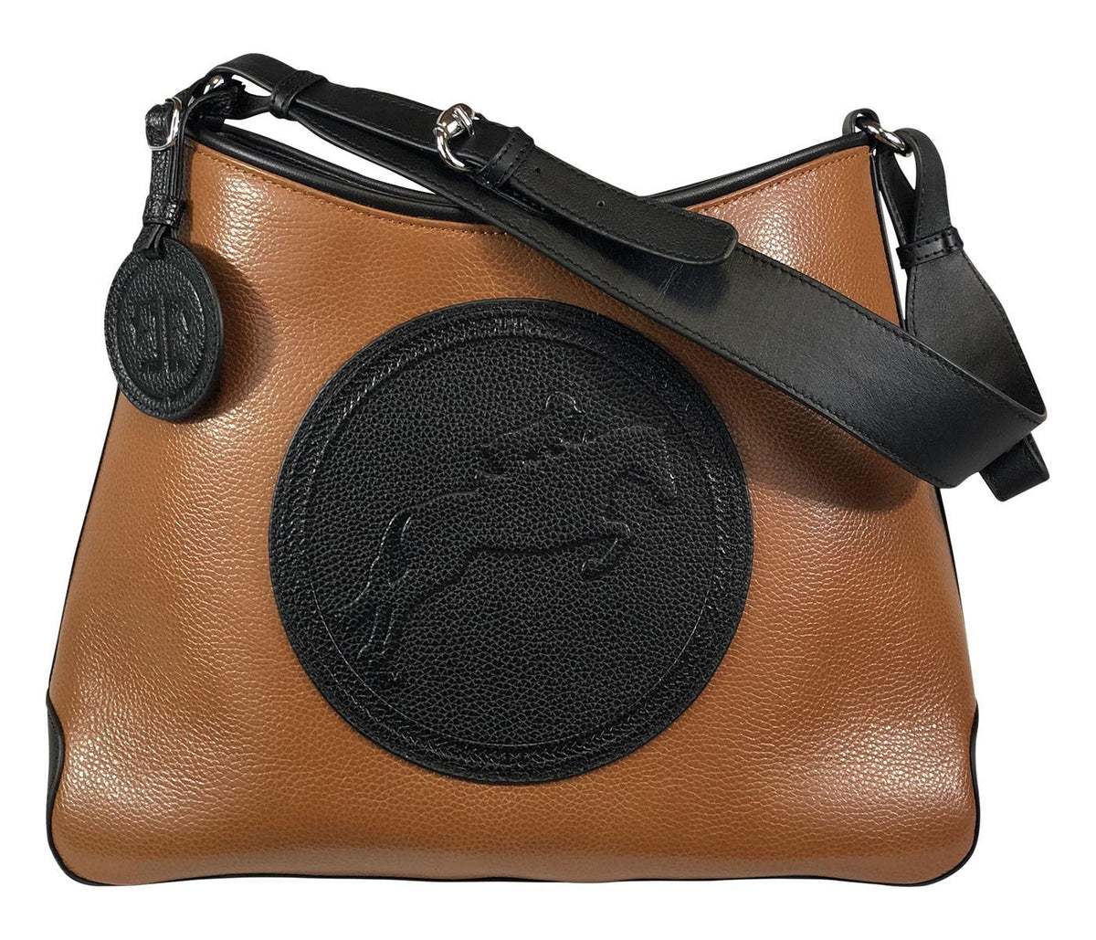 Tucker Tweed Leather Handbags Chestnut/Black / Hunter/Jumper The Tweed Manor Tote: Hunter Jumper