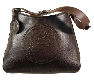 Tucker Tweed Leather Handbags Dark Chocolate / Hunter/Jumper The Tweed Manor Tote: Hunter Jumper