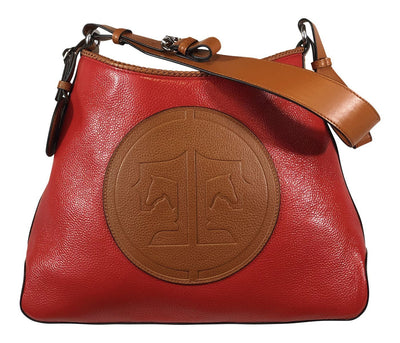 Tucker Tweed Leather Handbags Scarlet/Chestnut / Hunter/Jumper The Tweed Manor Tote: Hunter Jumper