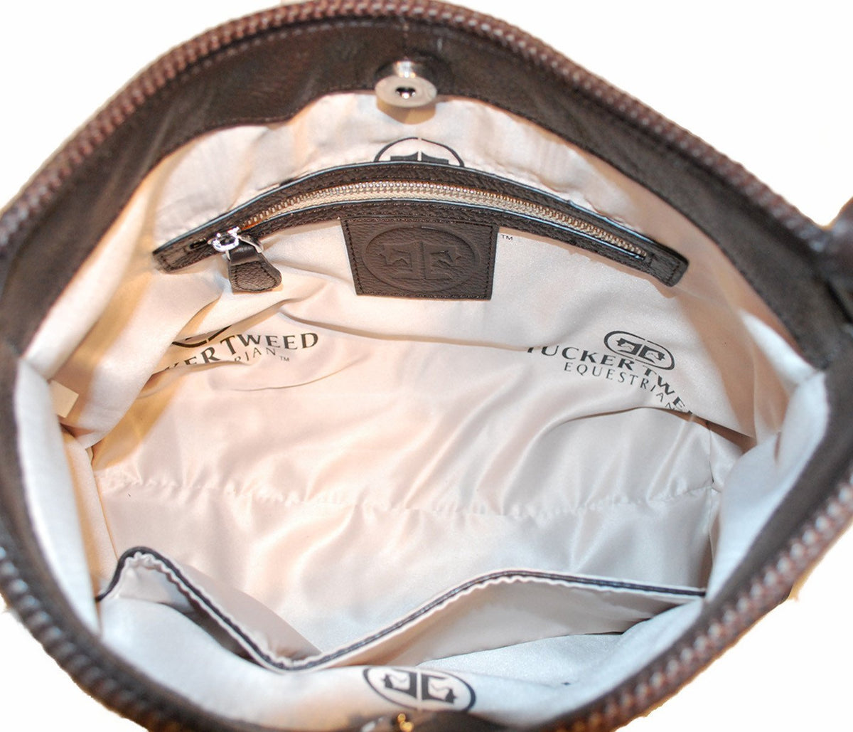 Tucker Tweed Leather Handbags The Tweed Manor Tote: Signature
