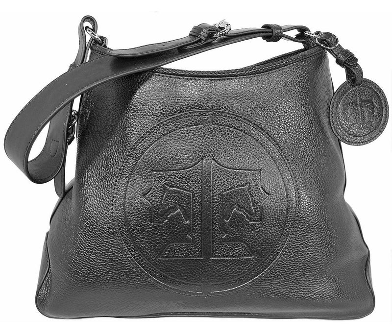 Tucker Tweed Leather Handbags Grey/Black / Signature The Tweed Manor Tote: Signature