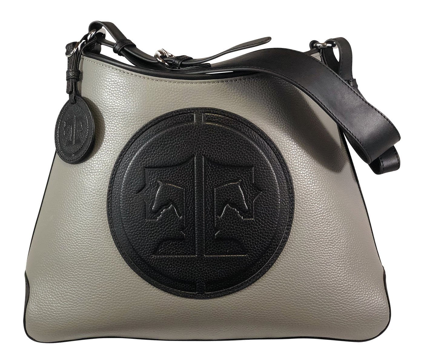 Tucker Tweed Leather Handbags Grey/Black / Signature The Tweed Manor Tote: Signature