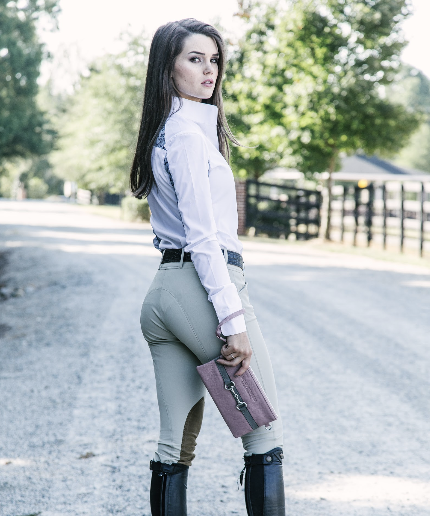 Tucker Tweed Leather Handbags The Wellington Wristlet