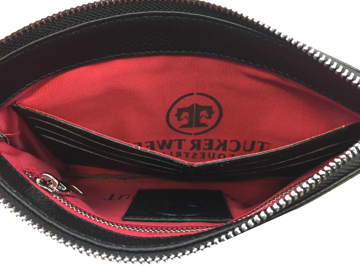 Tucker Tweed Leather Handbags The Wellington Wristlet