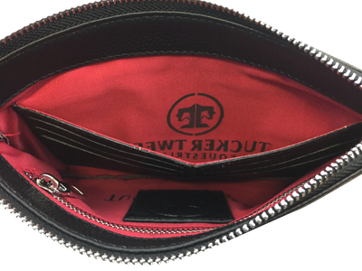 Tucker Tweed Leather Handbags The Wellington Wristlet
