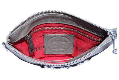 Tucker Tweed Leather Handbags The Wellington Wristlet